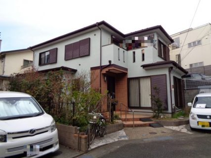 藤沢市T様邸で外壁屋根塗装、ベランダ防水