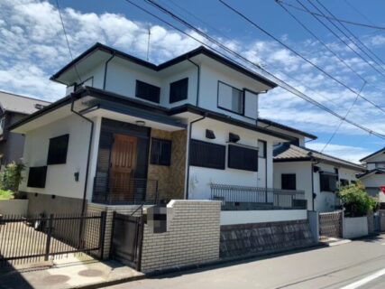 藤沢市N様邸外壁塗装工事のご依頼いただきました