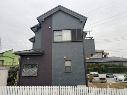 藤沢市O様邸外壁1部金属サイディング張り替え工事