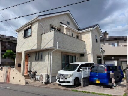 藤沢市S様邸無機クリヤー塗料で外壁塗装工事を行いました!